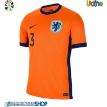 Maglie da calcio Olanda Matthijs de Ligt #3 Prima Maglia Europei 2024 Manica Corta